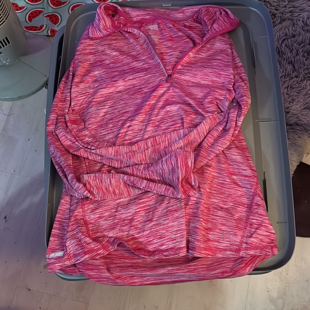 Like new Danskin Now partial zip jacket size medium
